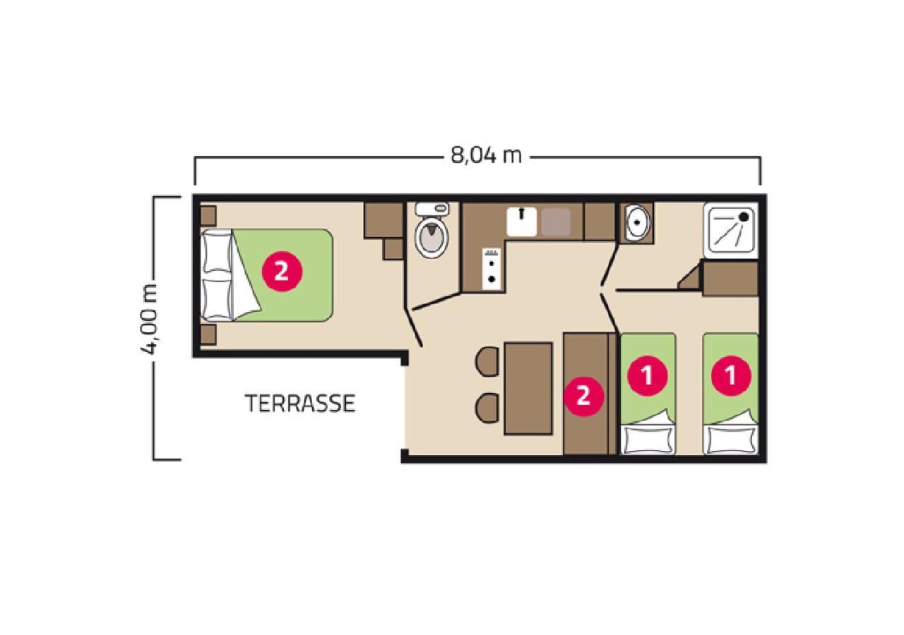 Camping Signol Boyardville Kamer foto