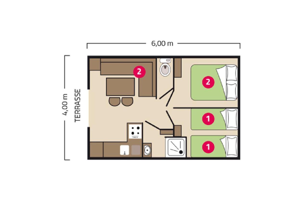 Camping Signol Boyardville Kamer foto