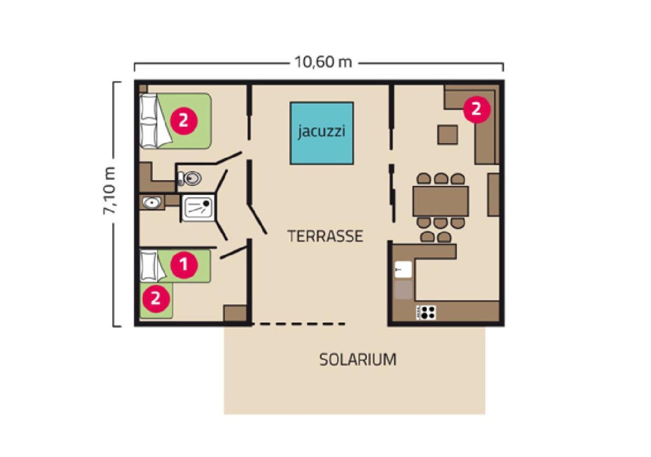 Camping Signol Boyardville Kamer foto